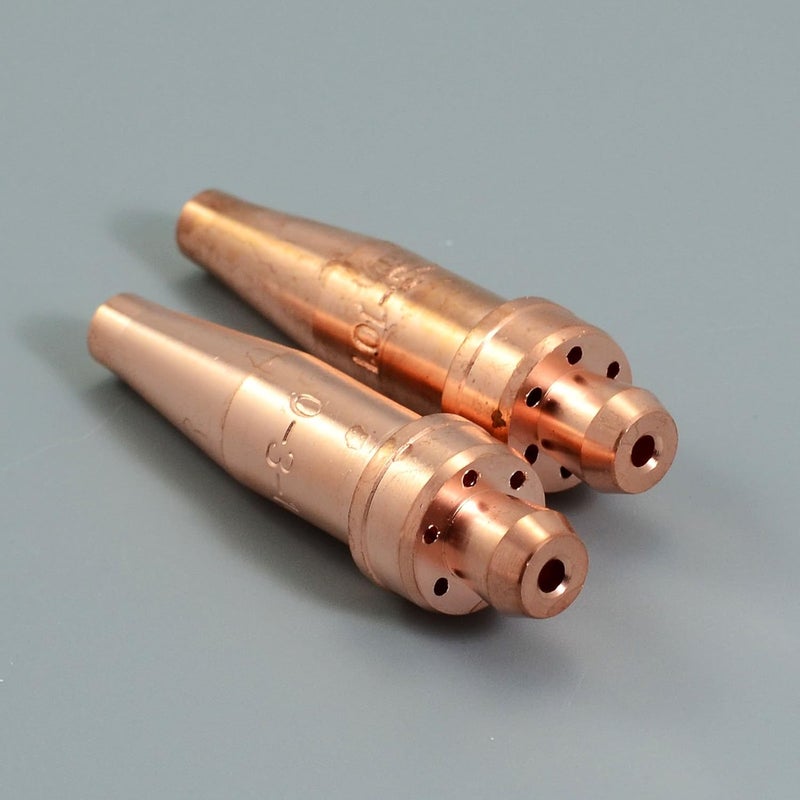 RIVERWELD Acetylene Cutting Tips 3-101 Size 0 & 0-3-101 for Victor Style Oxygen Oxy Oxyfuel Cutter Torch Pack of 2 - Image 5